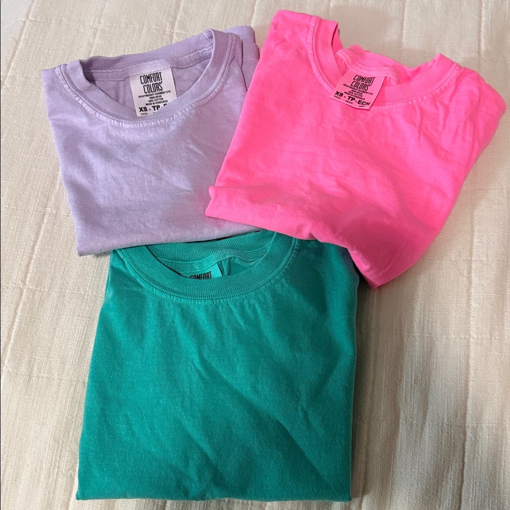 Brand New Comfort Colors Tee Bundle